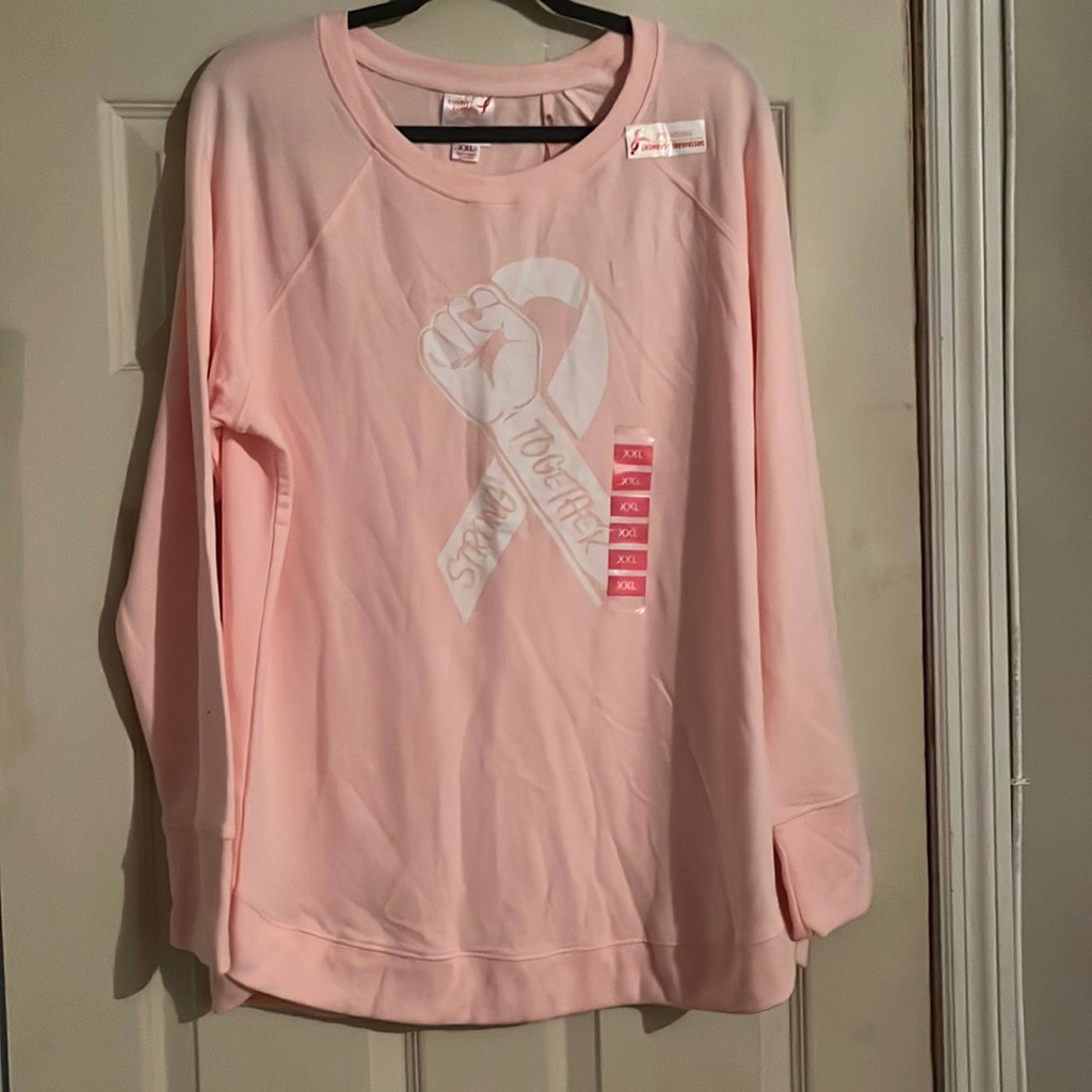 Pink Breast Cancer Sustainable Organic Sweater